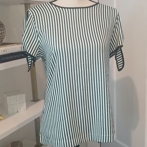 Ann Taylor Tie Sleeve Blouse